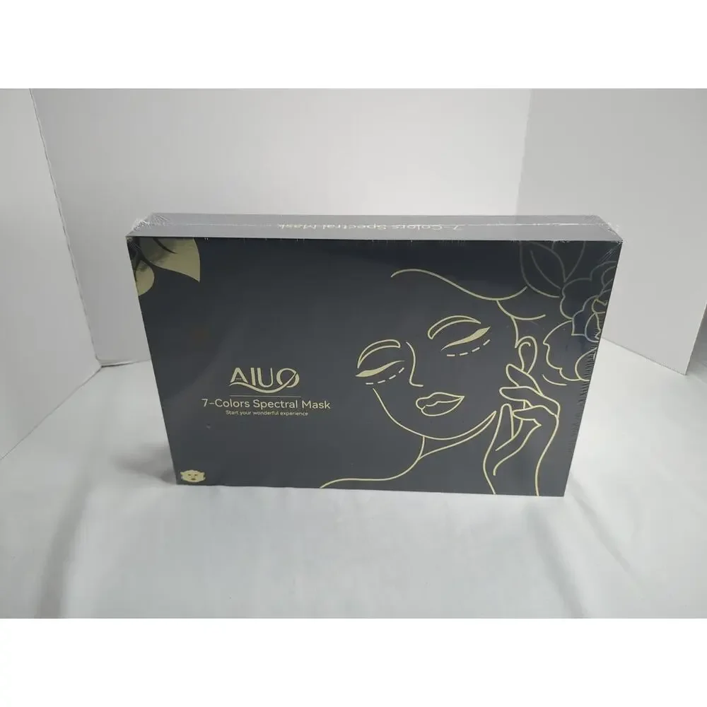 AIUO‎ 7-COLORS SPECTRAL SKINCARE MASK Red Light Therapy Collegen Boosting New